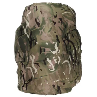 Brit. Rucksacküberzug, klein, MTP tarn, gebr.