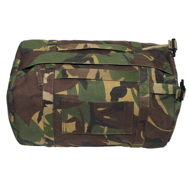 Holl. Einsatztasche, NL tarn, rund, gebr.