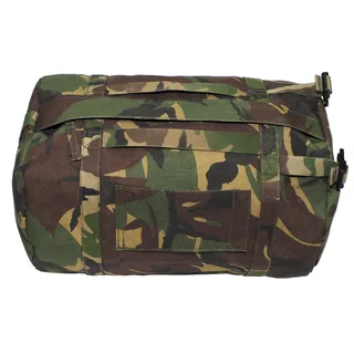 Holl. Einsatztasche, NL tarn, rund, gebr.