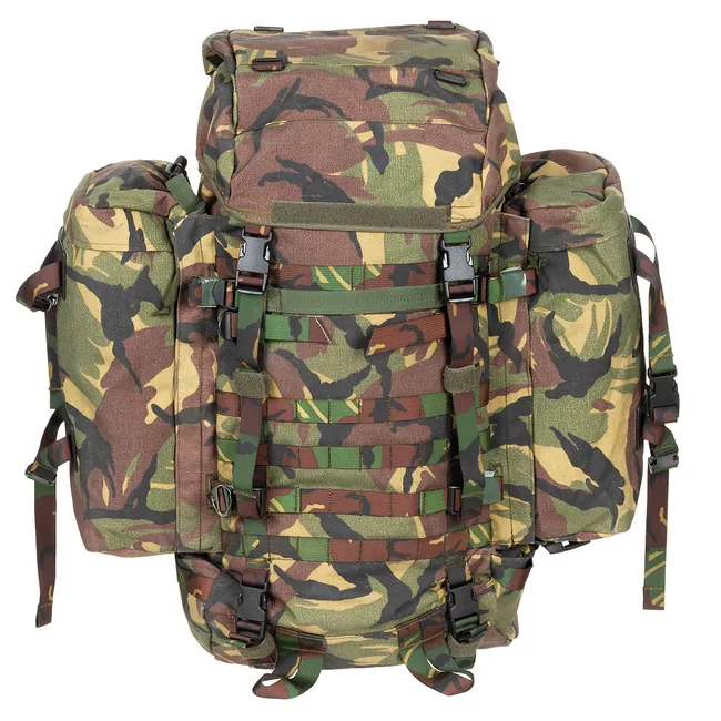 Holl. Rucksack, Medium, 60 l, tarn, mit Seitent., gebr.