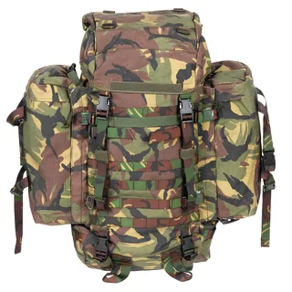 Holl. Rucksack, Medium, 60 l, tarn, mit Seitent., gebr.