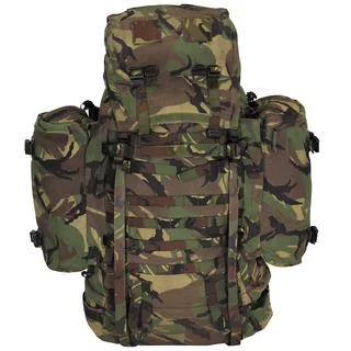 Holl. Rucksack, Large, 120 l, tarn, mit Seitent., gebr.