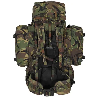 Holl. Rucksack, Large, 120 l, tarn, mit Seitent., gebr.
