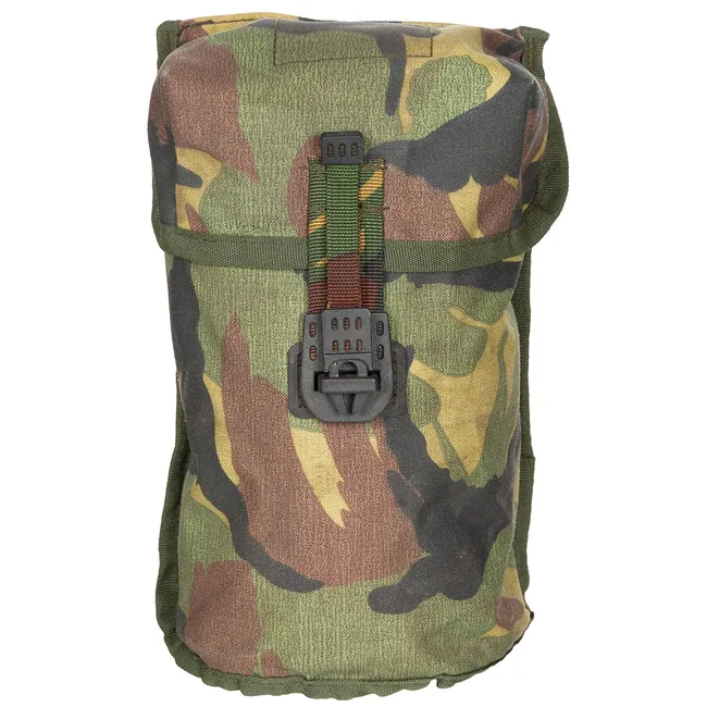Holl. Feldflaschentasche, "MOLLE", tarn, gebr.