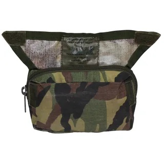 Holl. Brusttasche, "MOLLE", tarn, gebr.