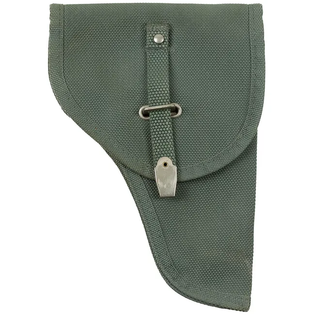 Ital. Pistolenholster, Canvas, Typ II, gebr.