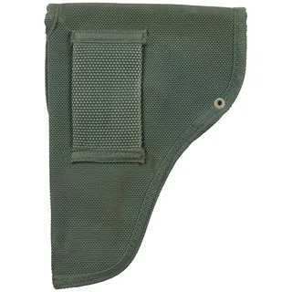 Ital. Pistolenholster, Canvas, Typ II, gebr.