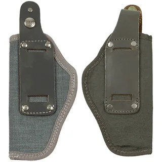 Ital. Pistolenholster, Canvas/Leder, Typ I, gebr.