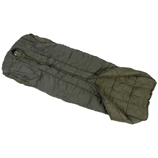 Öster.BH Schlafsack "Goldeck", Mumie, Armöffnung, oliv, gebr.