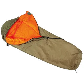 CZ Schlafsack, Winter, oliv/orange, gebr.