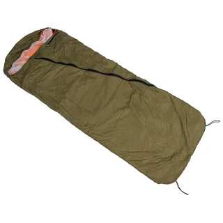 CZ Schlafsack, Sommer, oliv/orange, gebr.