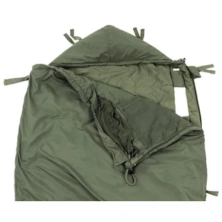 Brit. Mumienschlafsack, "Light Weight", oliv, gebr.