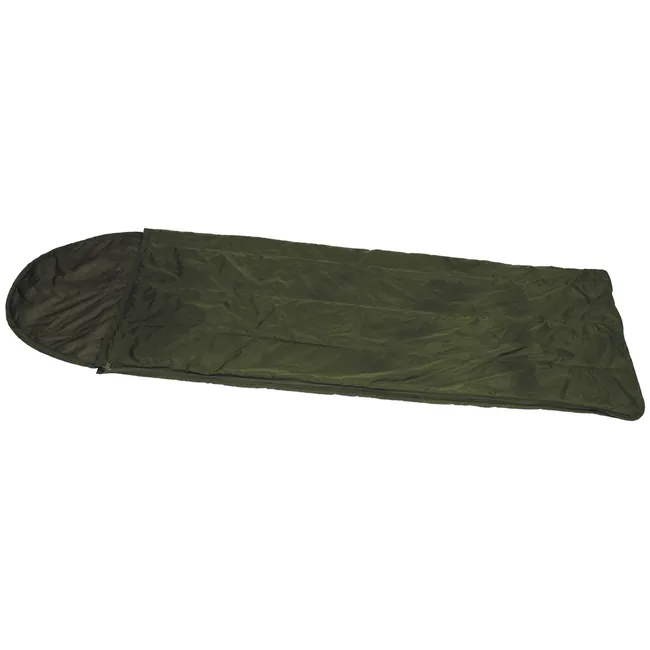 Brit. Schlafsack, Mini Pack, "Warm Weather", oliv, gebr.