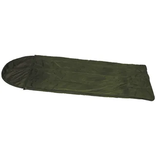 Brit. Schlafsack, Mini Pack, "Warm Weather", oliv, gebr.