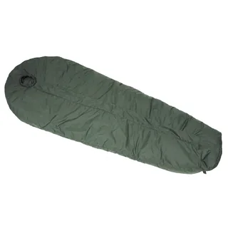 Brit. Mumienschlafsack, "Medium Weight", oliv, gebr.