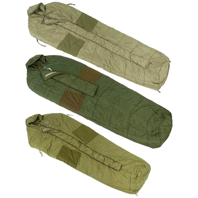 Brit. Schlafsack, Arctic, "Cold Weather", oliv, gebr.