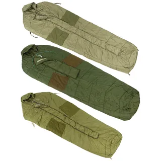 Brit. Schlafsack, Arctic, "Cold Weather", oliv, gebr.