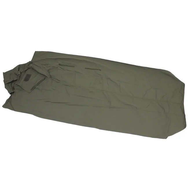 Brit. Innenschlafsack, oliv, gebr.