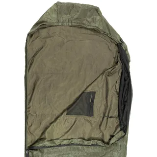 Brit. Schlafsack, Snugpak, "Jungle Bag" oliv, gebr.