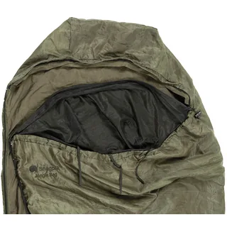 Brit. Schlafsack, Snugpak, "Jungle Bag" oliv, gebr.