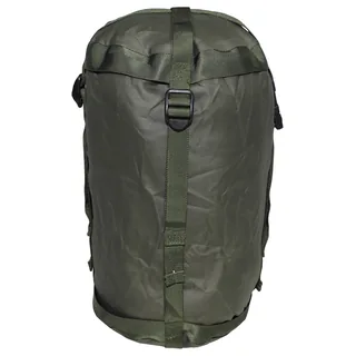 Brit. Kompressionssack, oliv, für Schlafsack, groß, gebr.