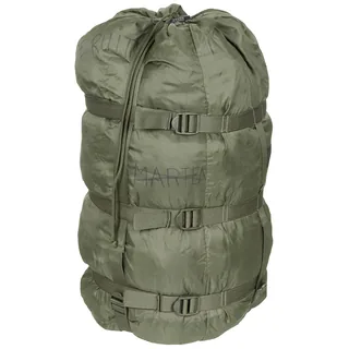 Holl. Kompressionssack, gebr., für Schlafsack, oliv