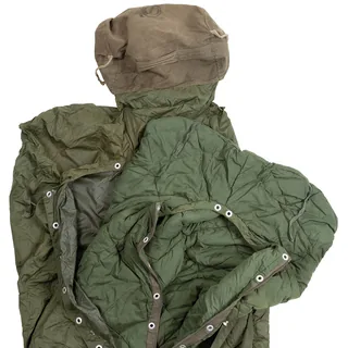 Ungar. Schlafsack, oliv, gebr.
