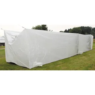Brit. Zelt, weiß, neuwertig, (Container-Innenzelt)