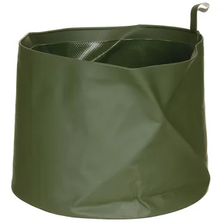 Holl. Waschbehälter, PVC, oliv, faltbar, gebr.
