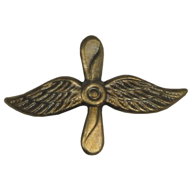 CZ/SK Metallabzeichen, bronze, "Luftwaffe", neuw.