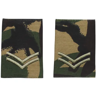 Brit. Schulterklappen, DPM, 10 Paar, CORPORAL, neuw.