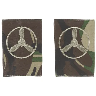 Brit. Schulterklappen, DPM, 10 Paar, AIRCRAFTMAN TECHNIC.
