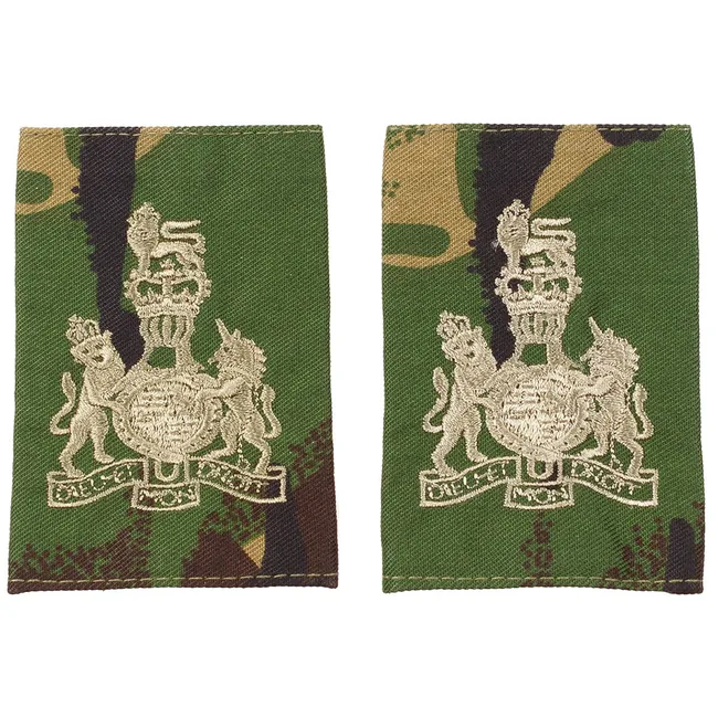Brit. Schulterklappen, DPM, 10 Paar, WARRANT OFFICER RAF