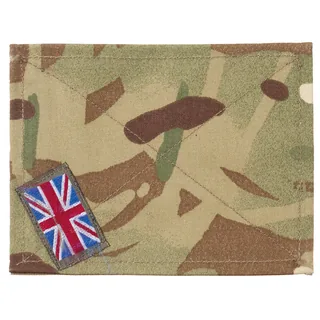 Brit. Klettabdeckung, MTP, mit Fahne, 13 x 10 cm, neuw.
