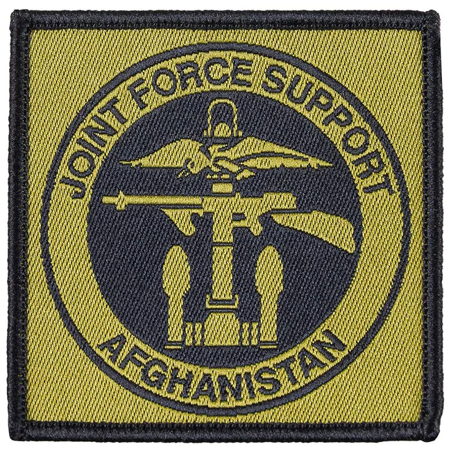 Aufnäher, JOINT FORCE, SUPPORT AFGHANISTAN, neuw.