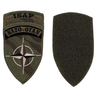 Klettabzeichen, "ISAF", NATO-OTAN, neuw.
