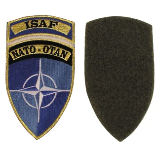 Klettabzeichen, "ISAF", NATO-OTAN, neuw.