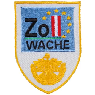 Österr. Stickabzeichen, "Zoll Wache", Typ I, neuw.