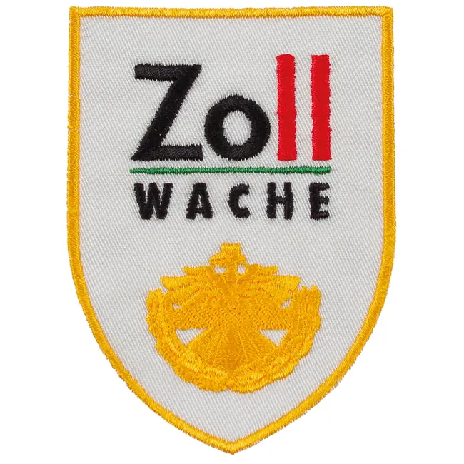 Österr. Stickabzeichen, "Zoll Wache", Typ II, neuw.