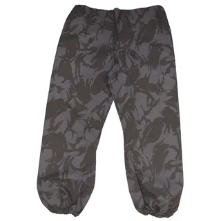 Brit. Nässeschutzhose, schwarz eingefärbt, neuw.