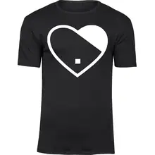 Herren Premium T-Shirt - Herz Vorderseite