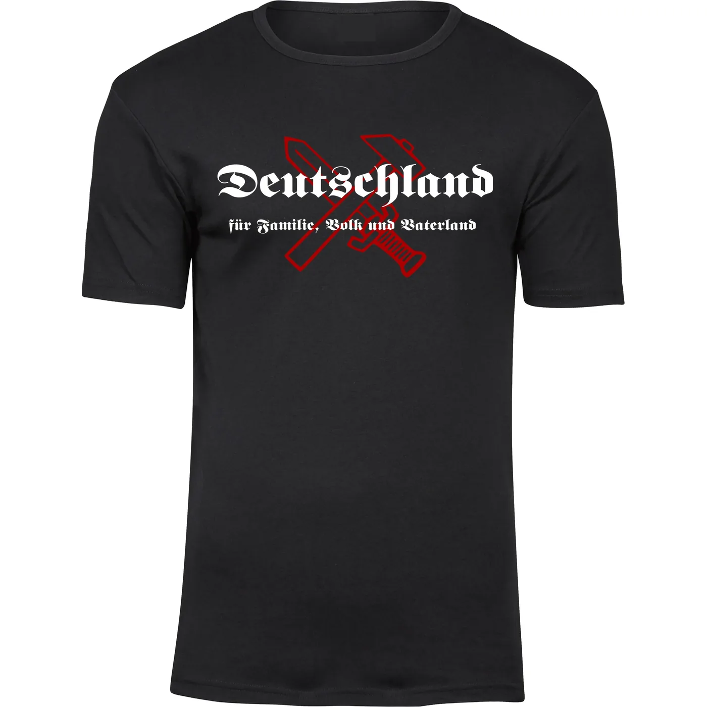 Herren Premium T-Shirt - Deutschland für Familie, Volk und Vaterland