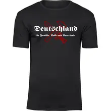 Herren Premium T-Shirt - Deutschland für Familie, Volk und Vaterland - gewählte Variante