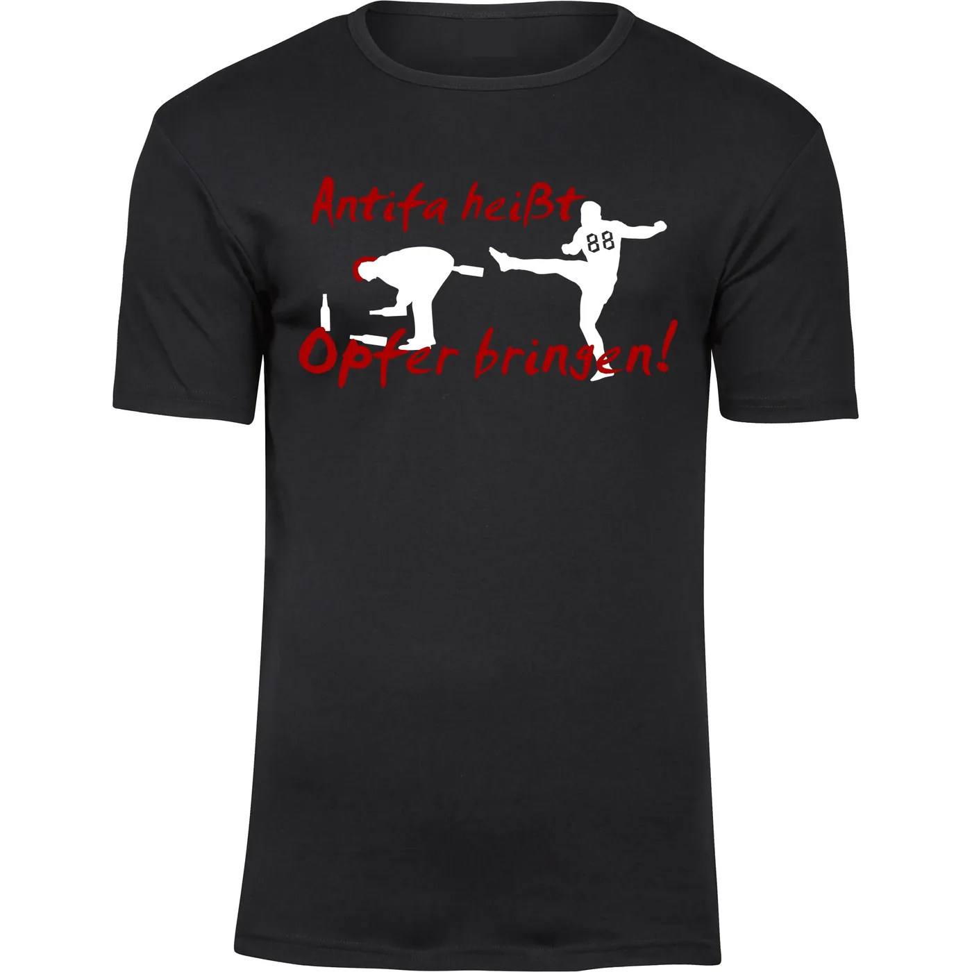 Herren Premium T-Shirt - Antifa heißt Opfer bringen