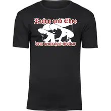 Herren Premium T-Shirt - Ruhm und Ehre dem deutschen Soldat Vorderseite