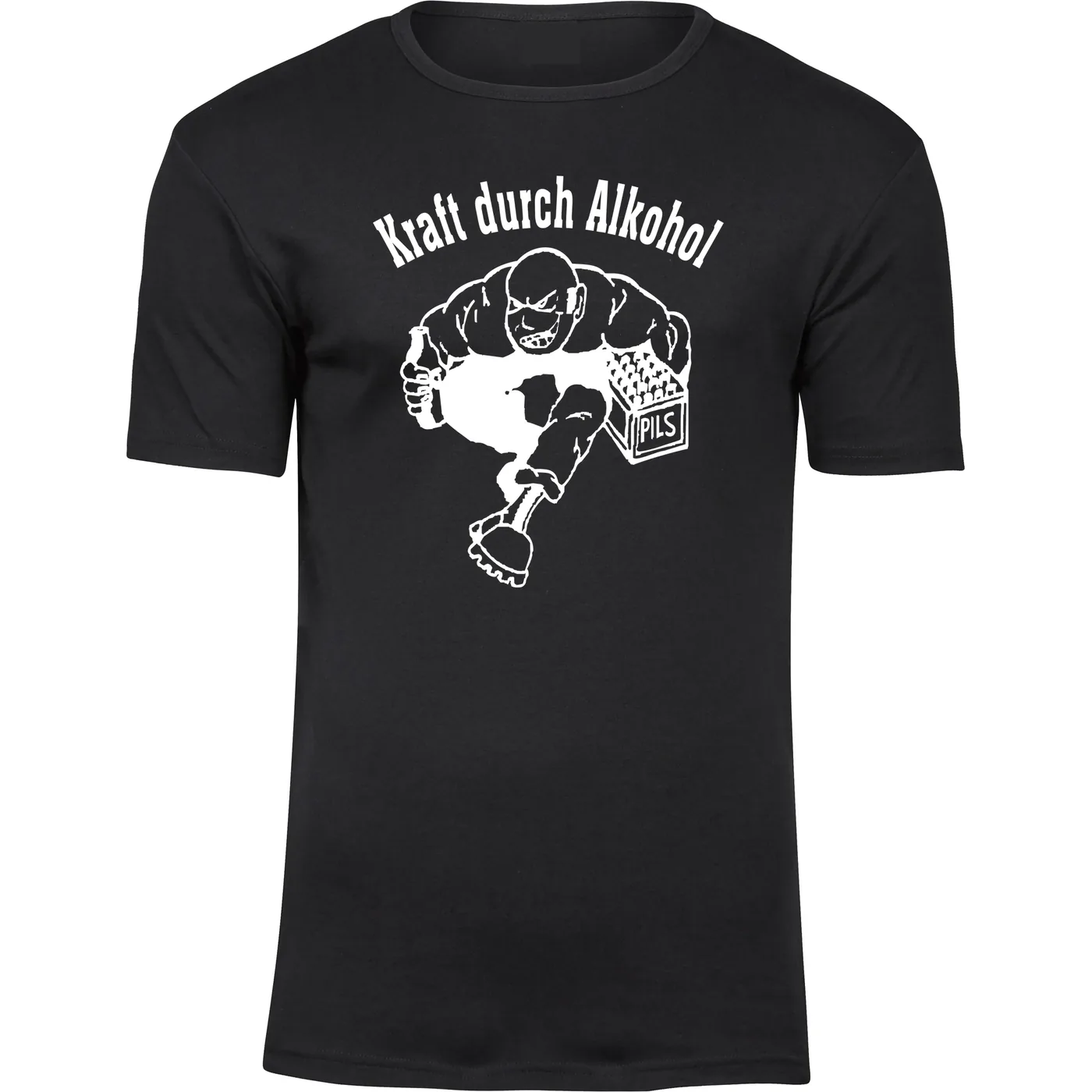 Herren Premium T-Shirt - Kraft durch Alkohol