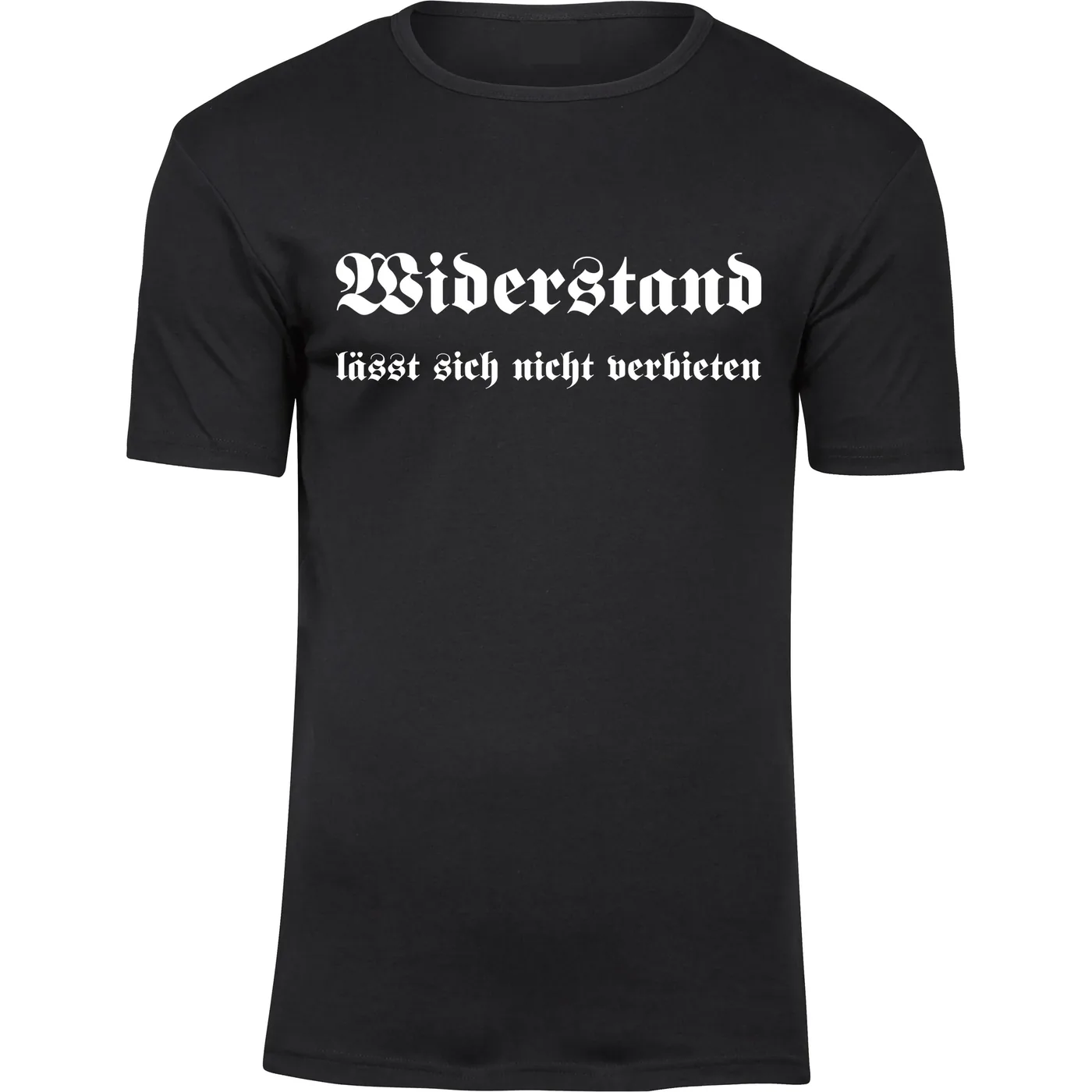 Herren Premium T-Shirt - Widerstand lässt sich nicht verbieten