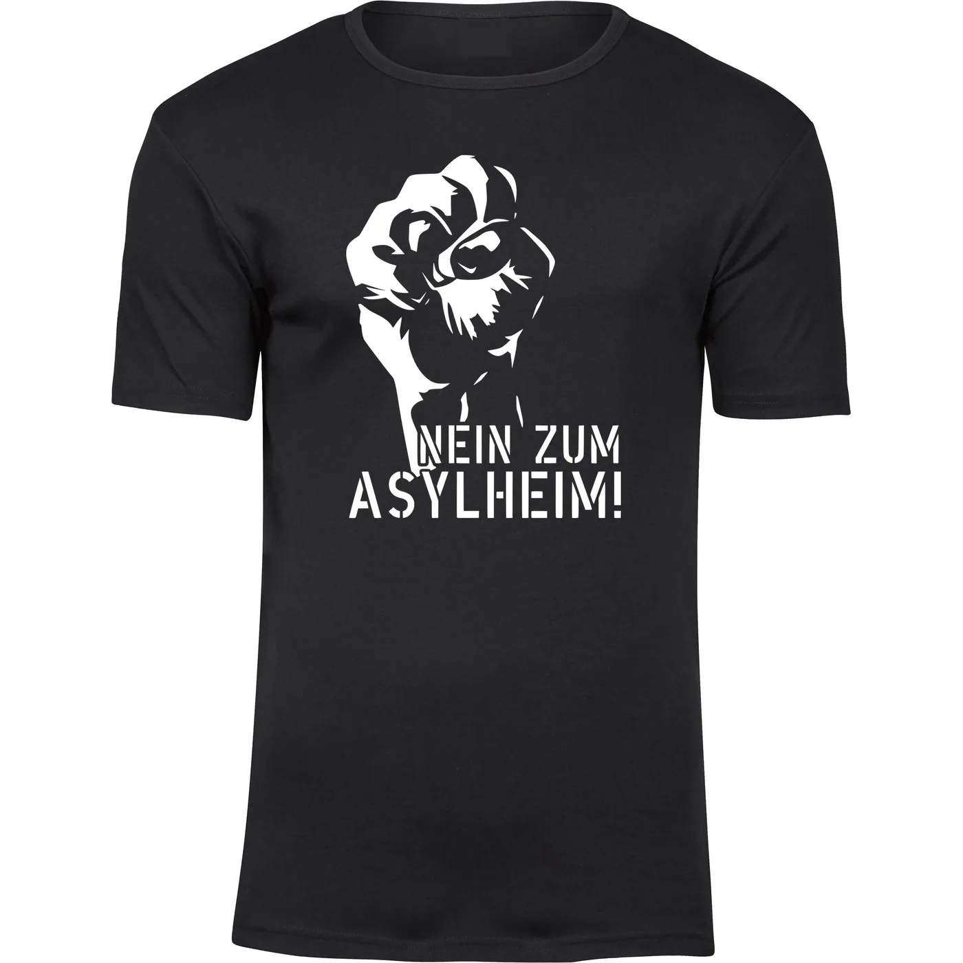 Herren Premium T-Shirt - Nein zum Asylheim
