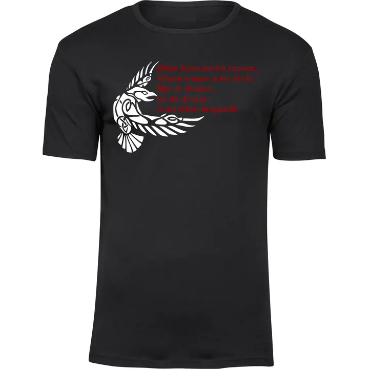Herren Premium T-Shirt - Odins Raben werden kommen