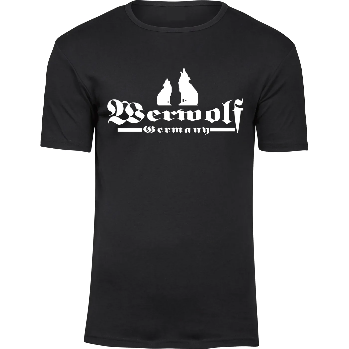 Herren Premium T-Shirt - Werwolf Germany mit Wolf
